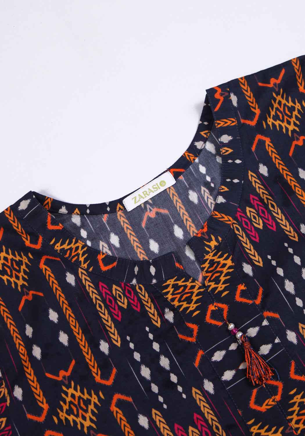 Botanical Bliss -  2 PC Stitched Lawn Suit - Zarasi.pk