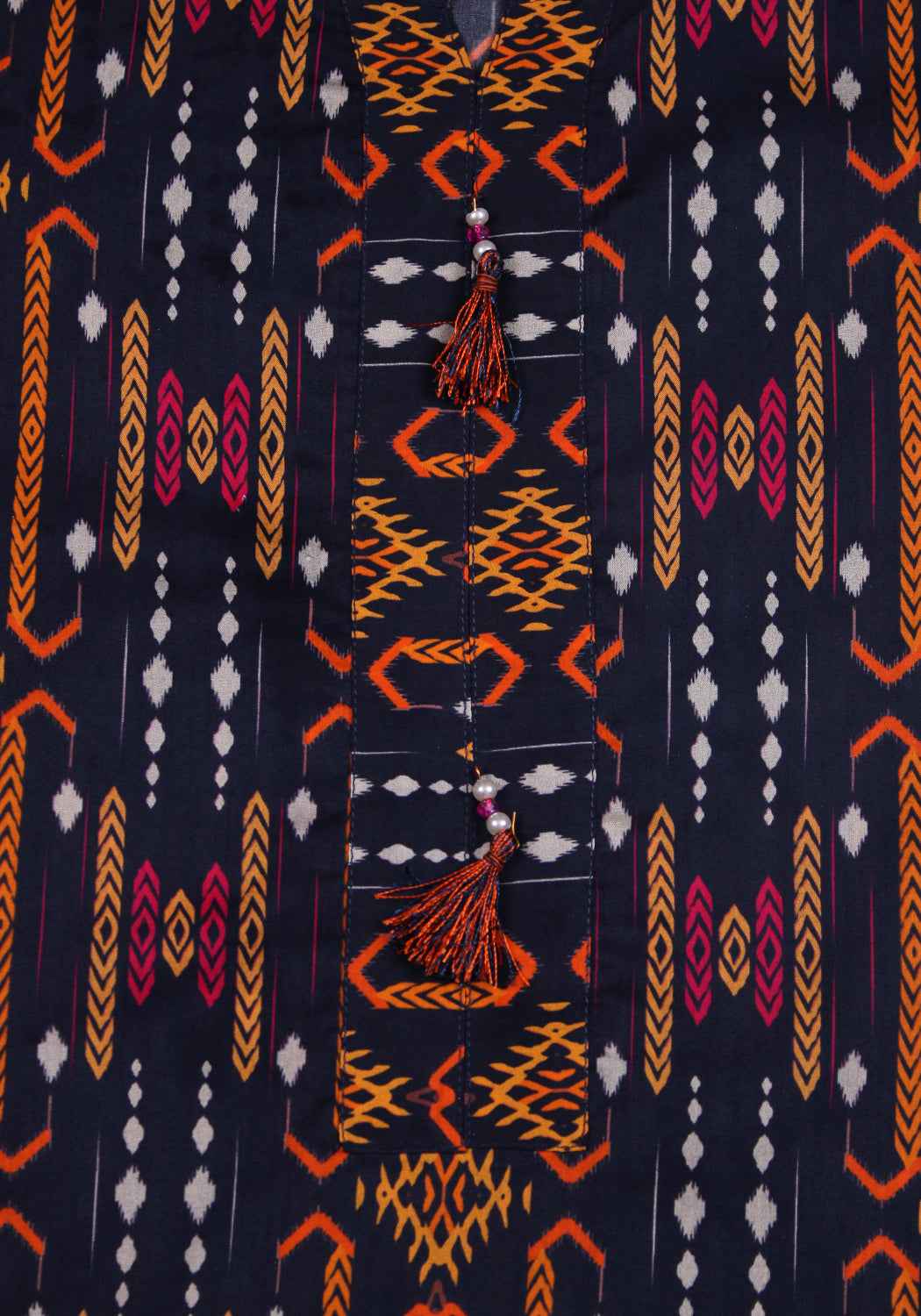 Botanical Bliss -  2 PC Stitched Lawn Suit - Zarasi.pk