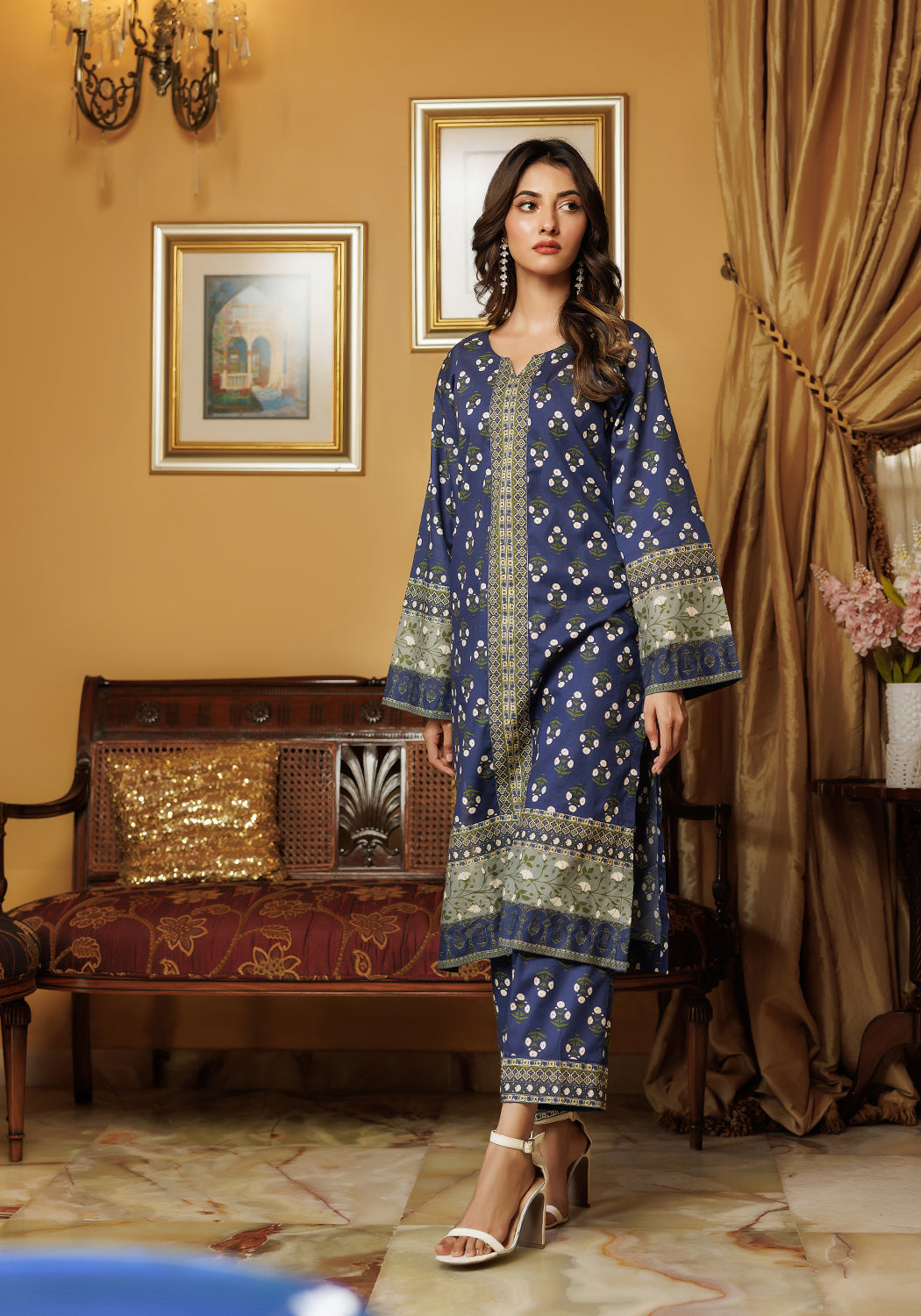 Elysian Glade - 2 PC Stitched Lawn Suit