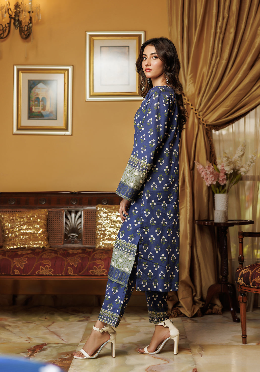 Elysian Glade - 2 PC Stitched Lawn Suit